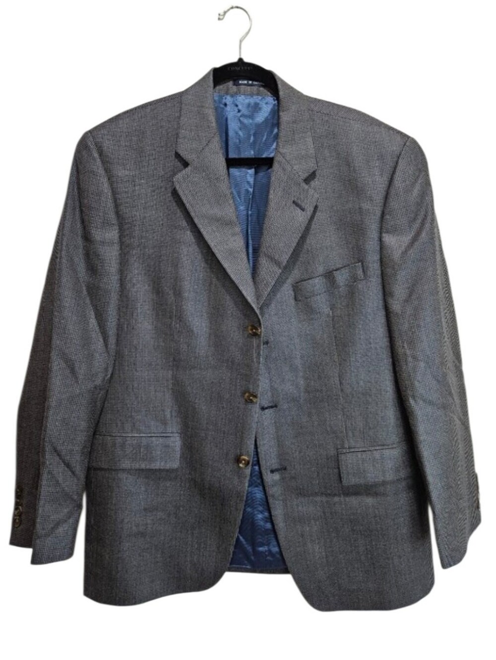 RALPH Ralph Lauren Classic Gray Men's Blazer Silk Wool Jacket Business 90s RRL